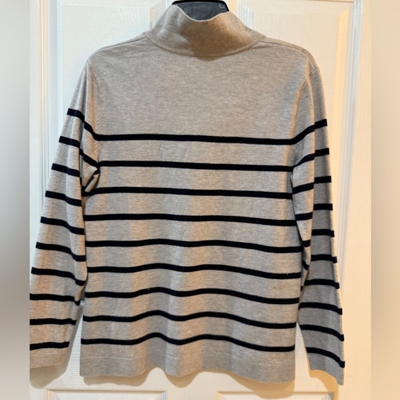 J. Jill Gray and Navy Striped Knit Sweater
Boating Sailing Coastal - Picture 4 of 4